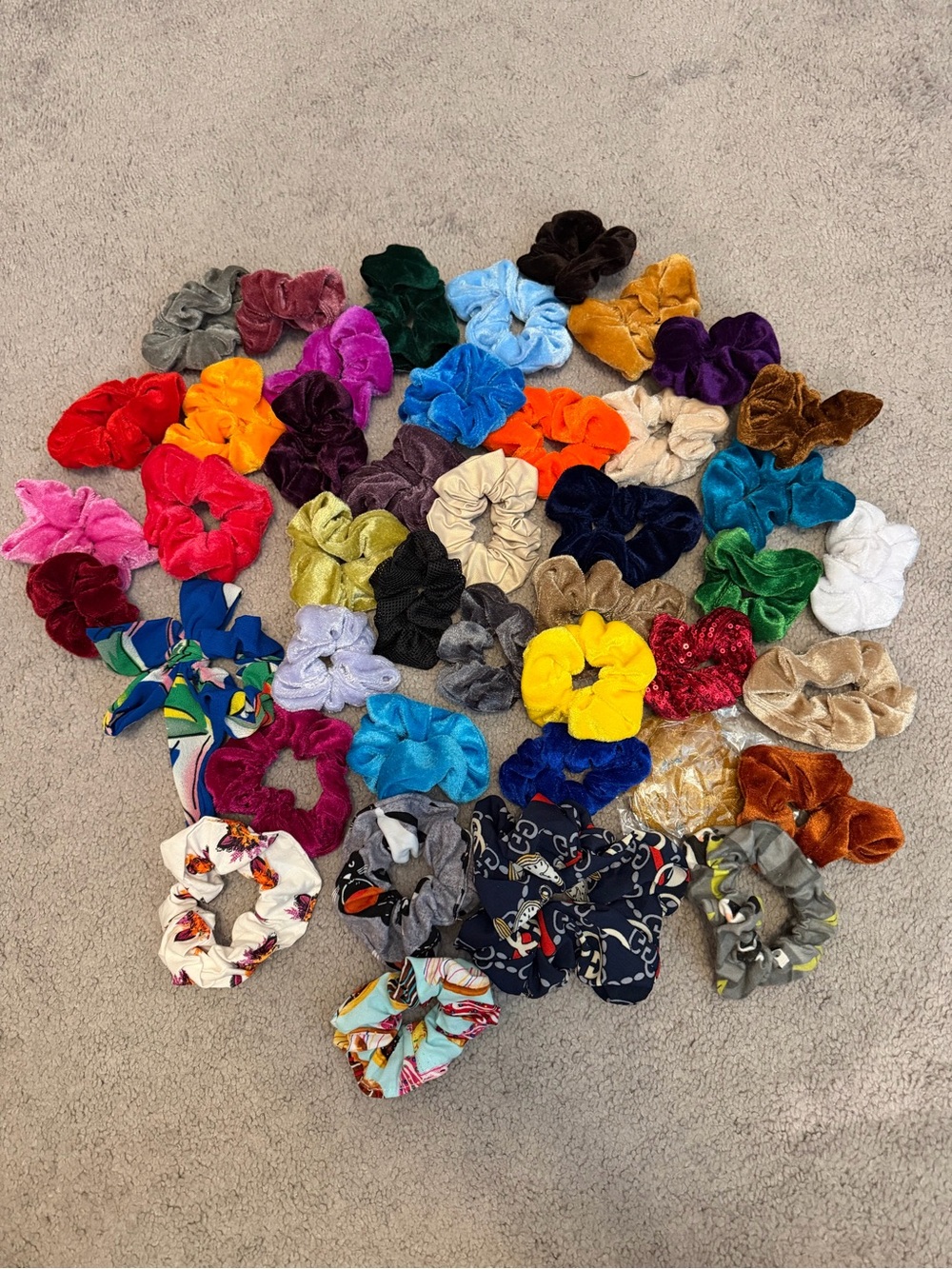 Scrunchie Collection - Comes with all shown!